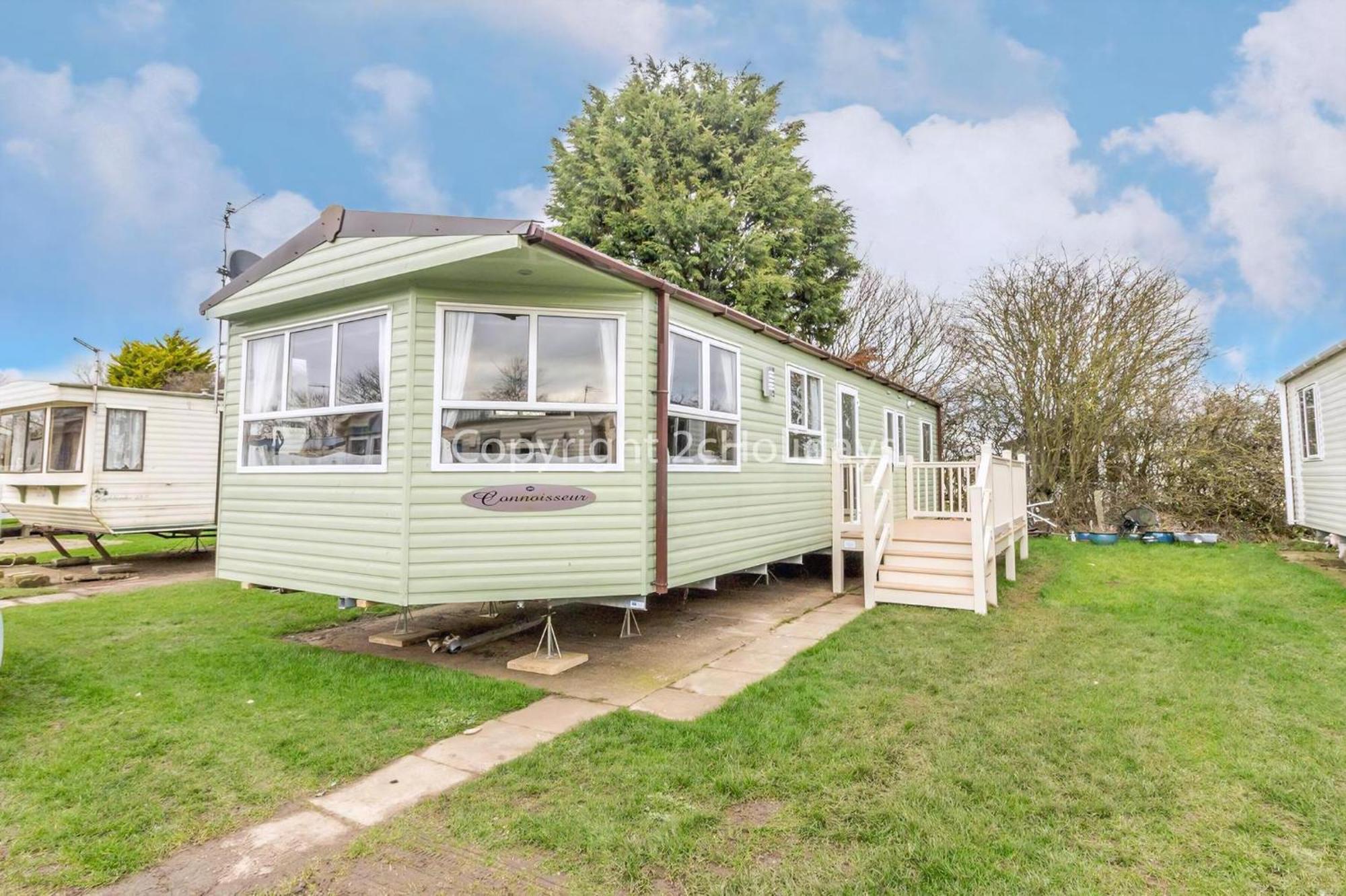 Lovely Caravan For Hire With Decking At Skipsea Sands In Yorkshire Ref 41015Wf Barmston Buitenkant foto
